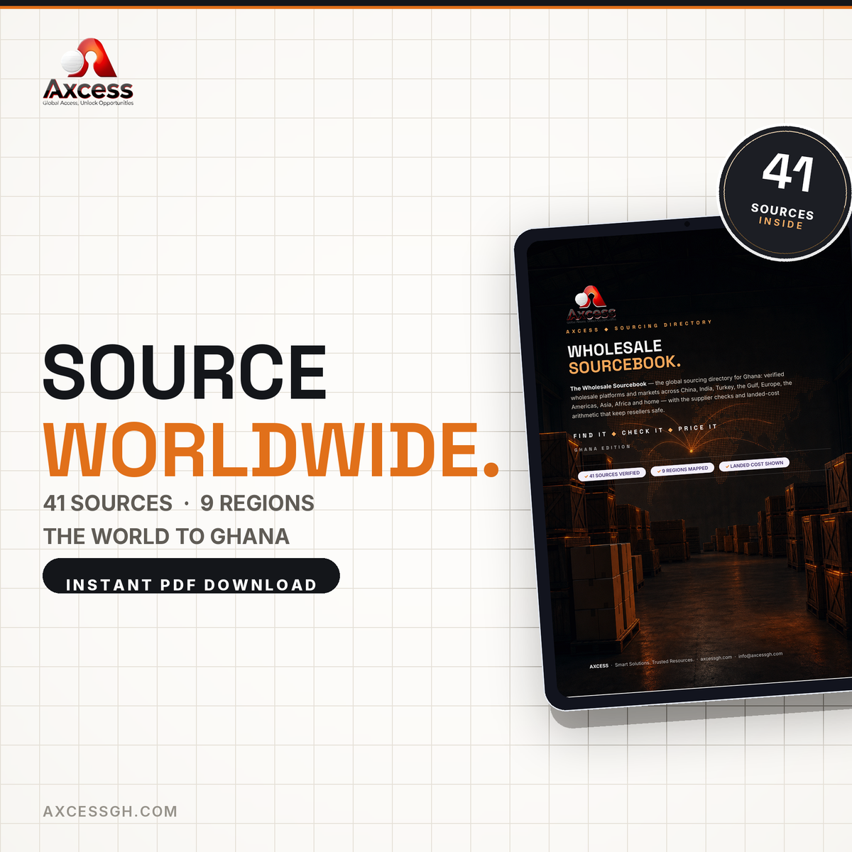 The Wholesale Sourcebook: Verified Wholesale & Sourcing Directory for Ghana