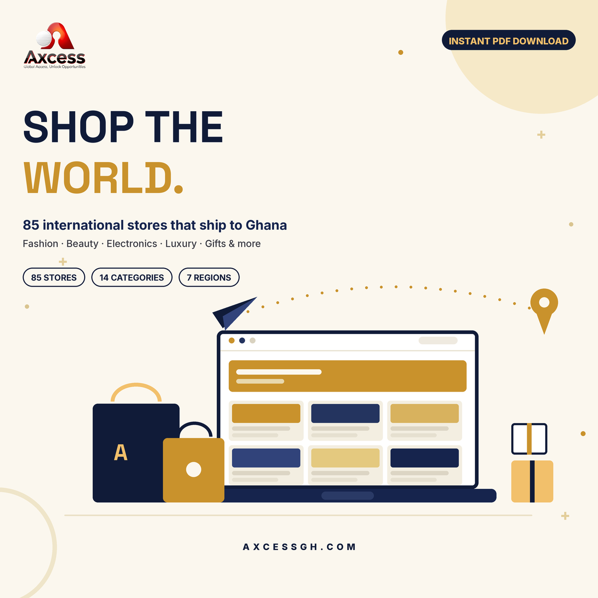 Shop the World: 85 International Stores That Ship to Ghana